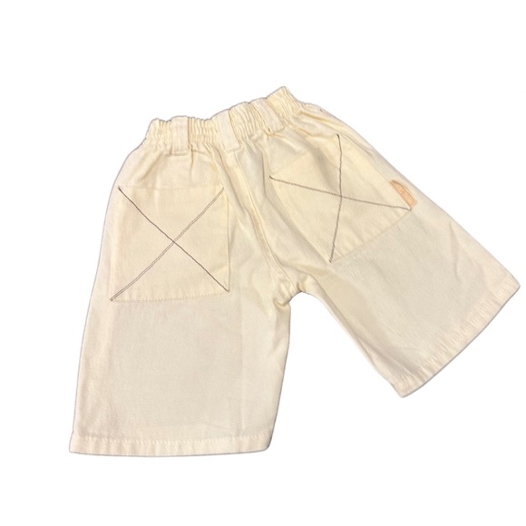 Cream Boys Short Pants size 2 - Picture 2 of 3